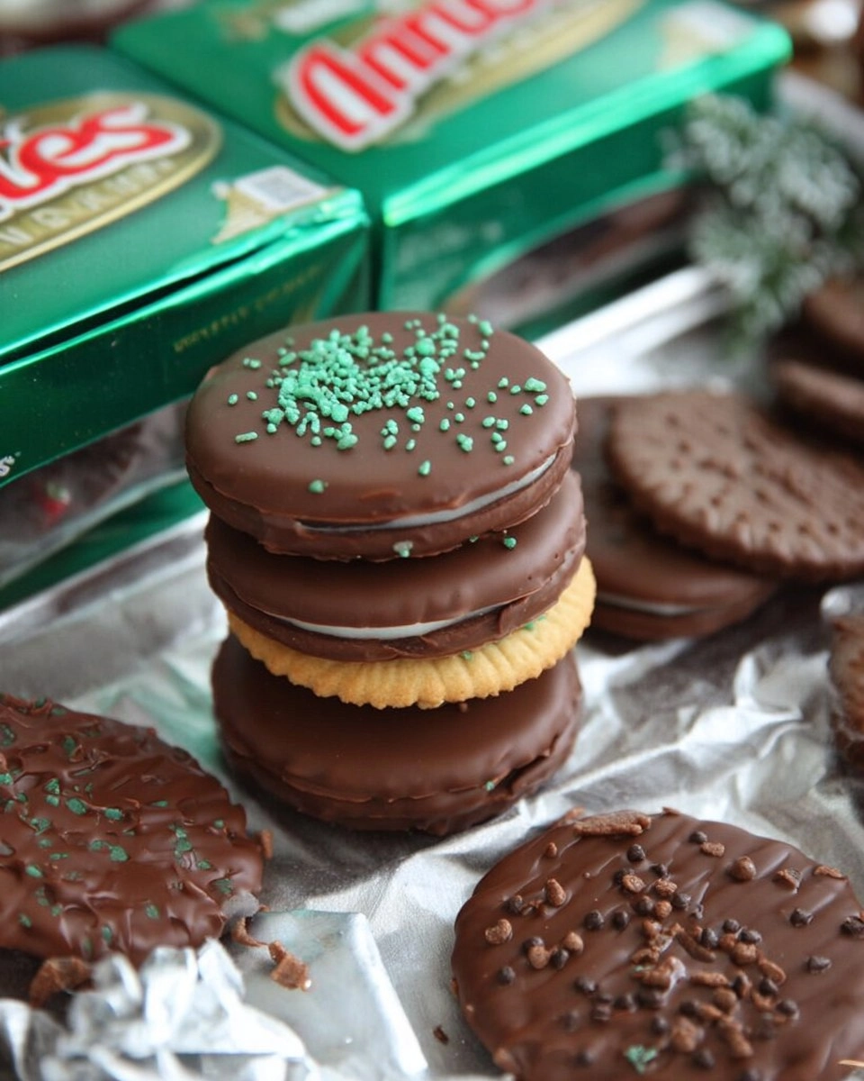 Andes Mint Ritz Cookies 56 Andes Mint Ritz Cookies