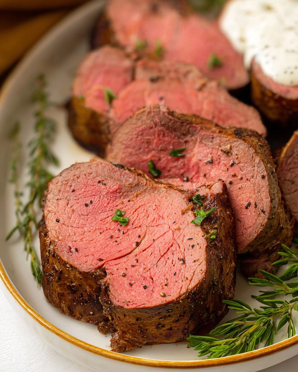 Best Smoked Beef Tenderloin with Creamy Horseradish Sauce