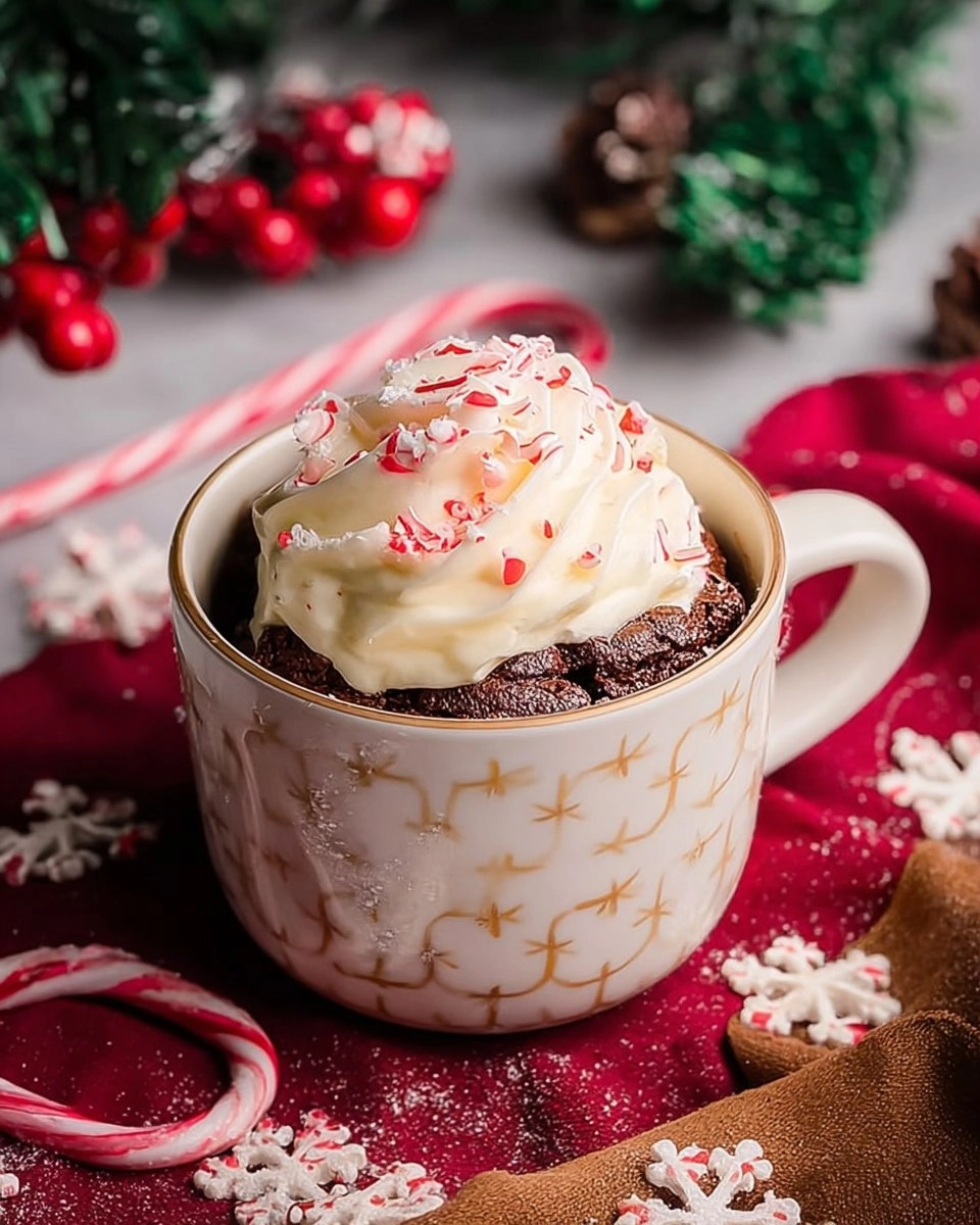 Christmas Mug Cake 75 Christmas Mug Cake