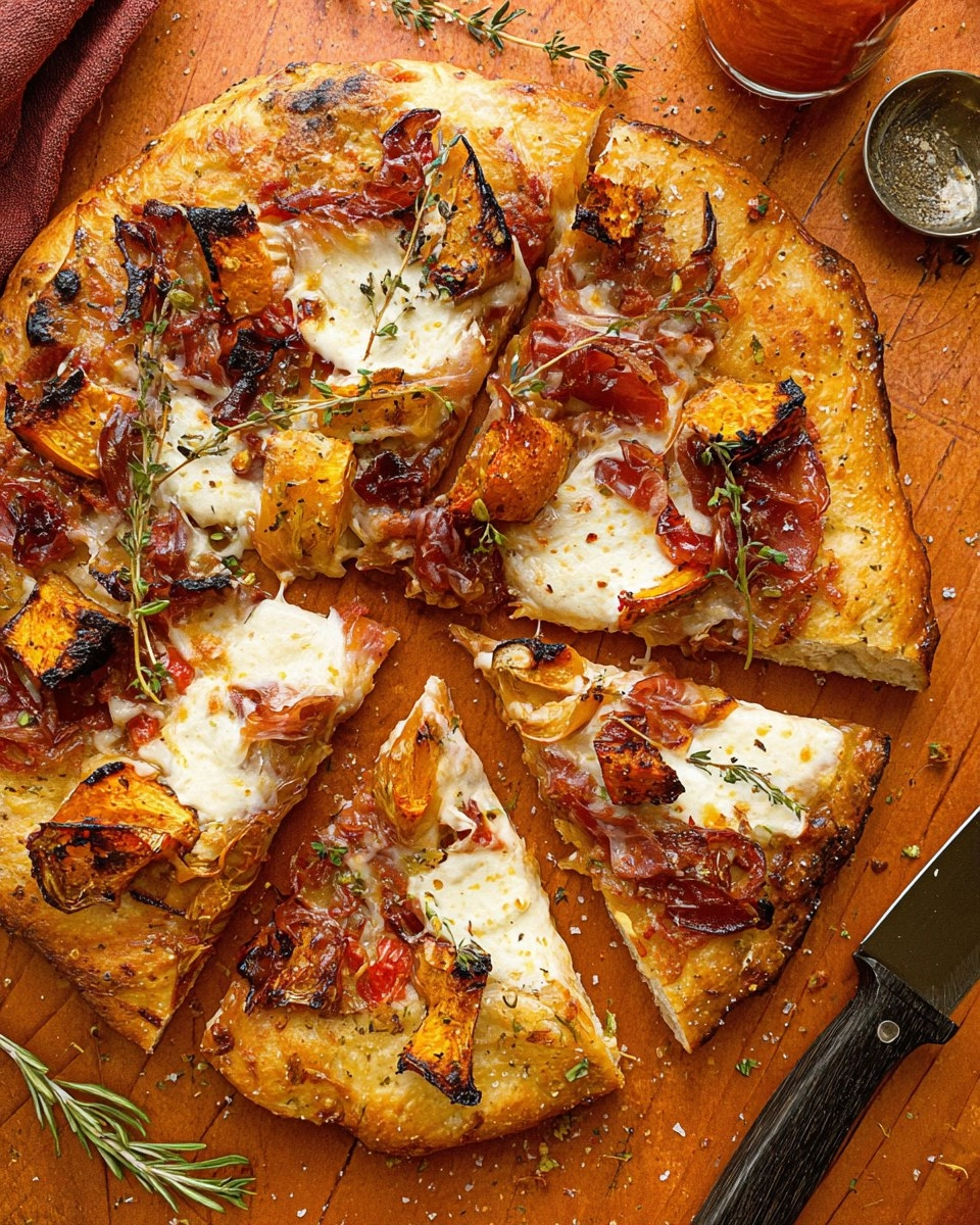 Comforting Fall Harvest Pizza with Prosciutto