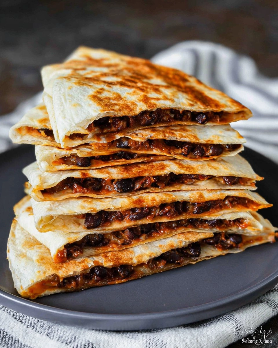 Crispy Black Bean Quesadillas 66 Crispy Black Bean Quesadillas