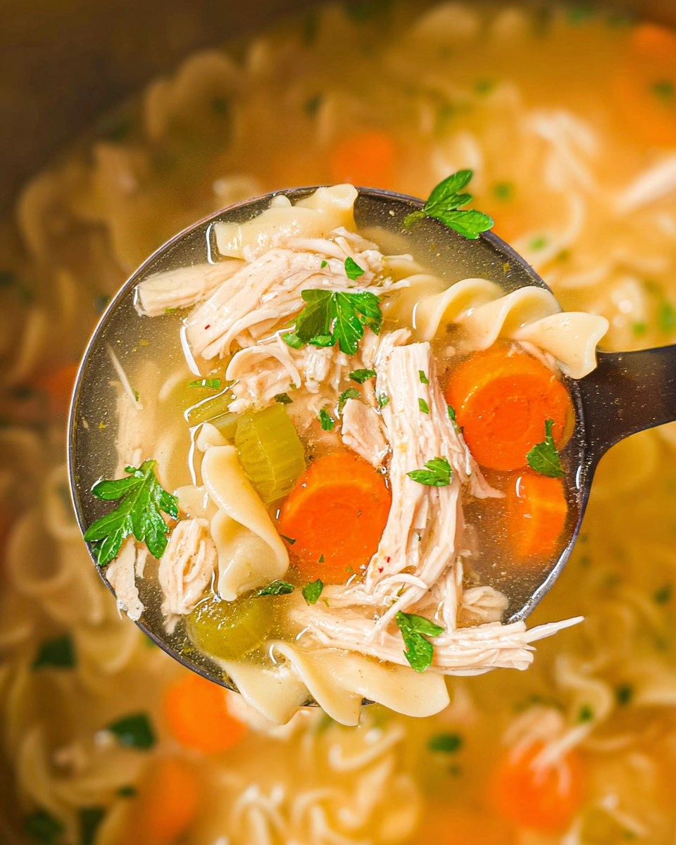 Crockpot Chicken Noodle Soup