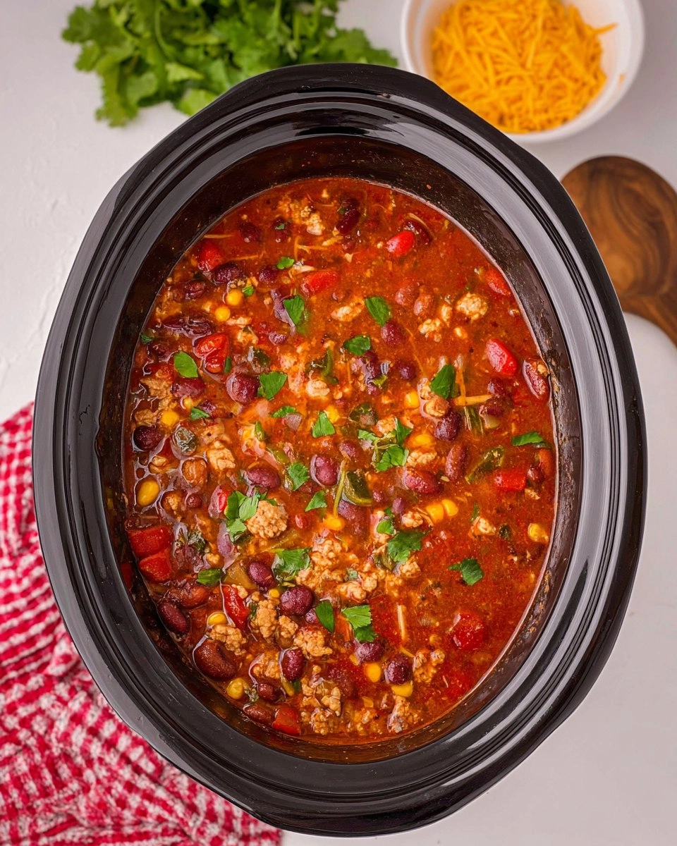 Crockpot Turkey Chili 141 Crockpot Turkey Chili