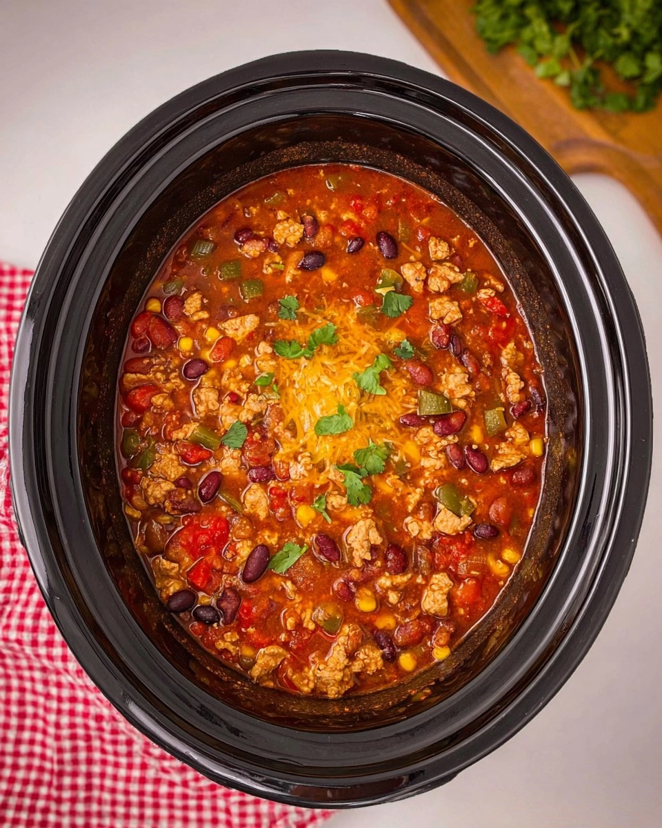 Crockpot Turkey Chili 142 Crockpot Turkey Chili