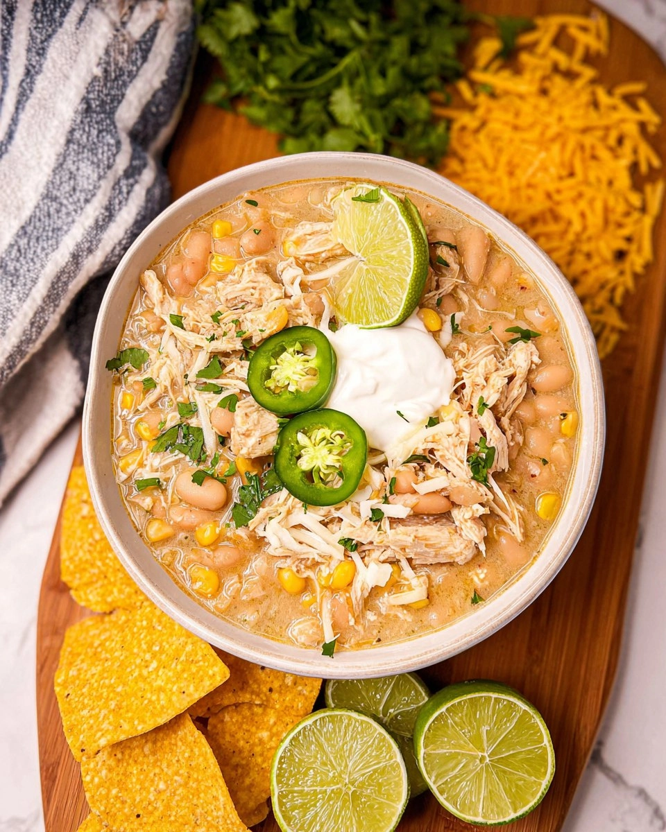 Crockpot White Chicken Chili