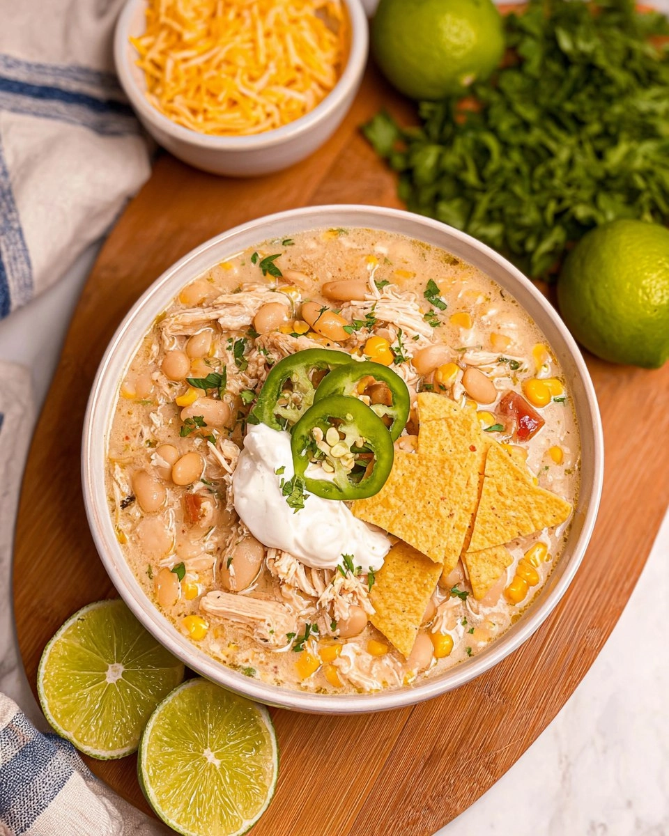 Crockpot White Chicken Chili