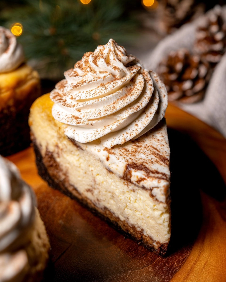Eggnog Cheesecake 136 Eggnog Cheesecake