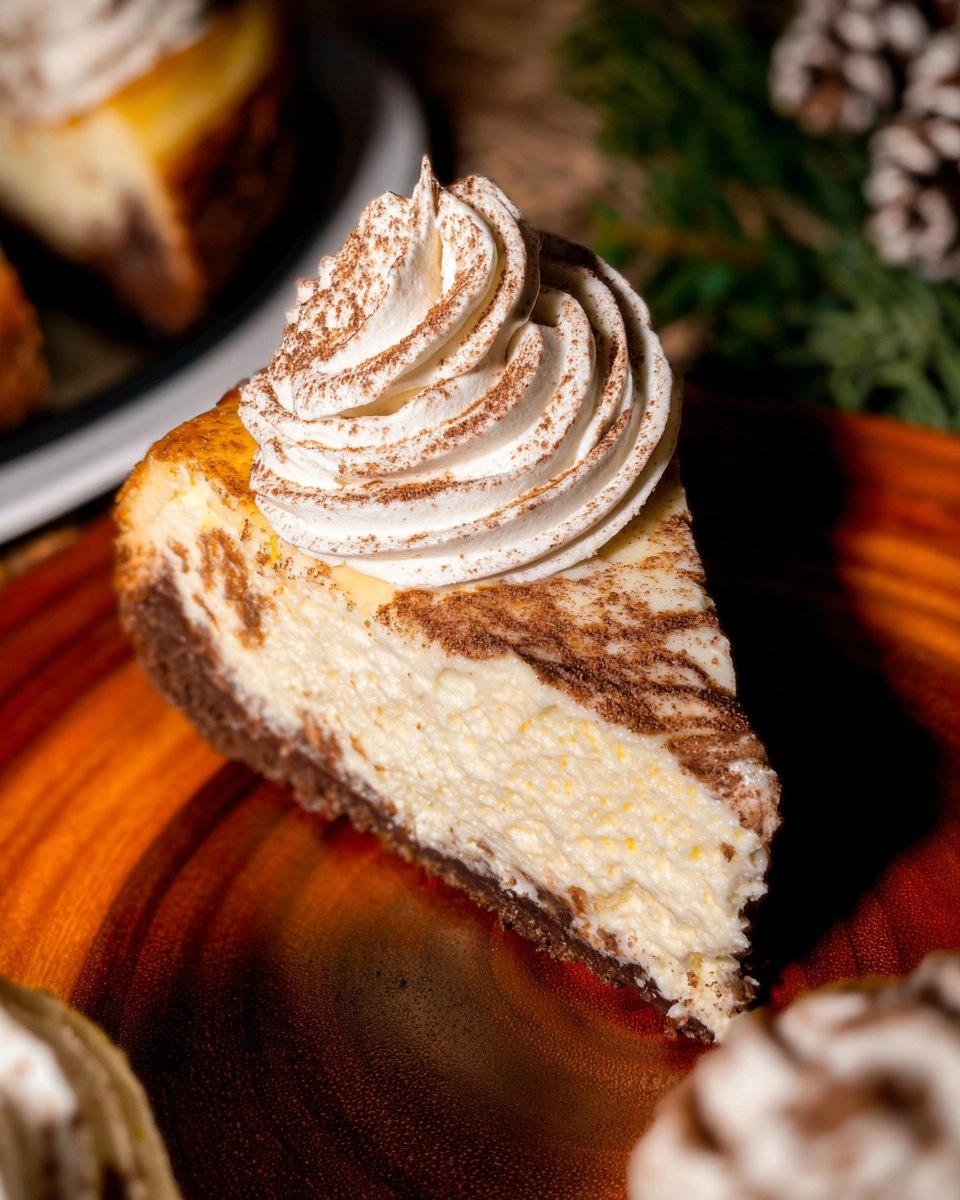 Eggnog Cheesecake 137 Eggnog Cheesecake
