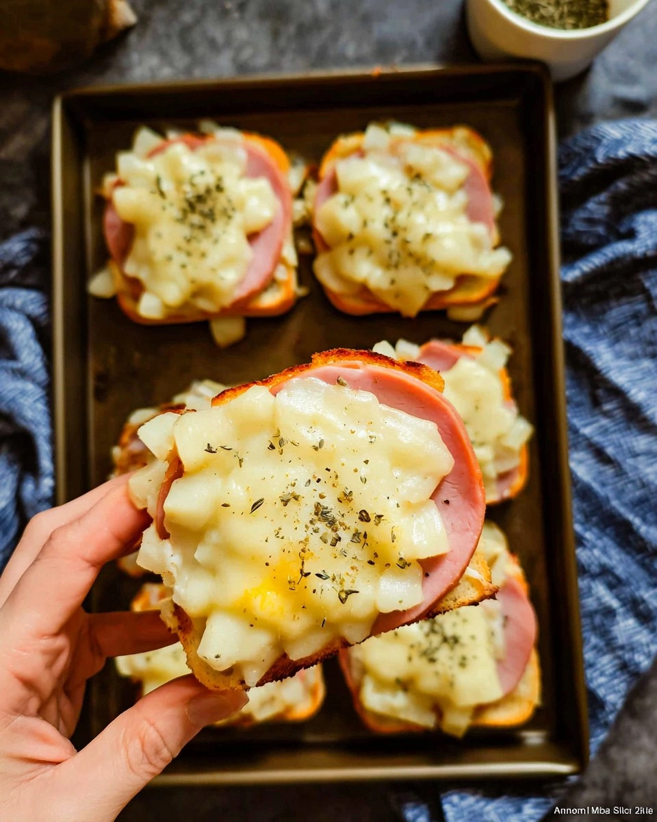 Ham, Egg and Cheese Toast