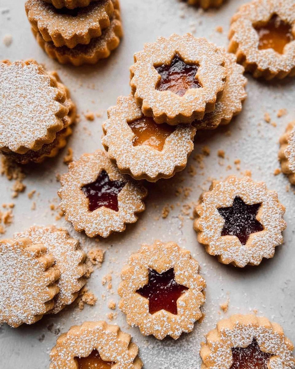 Linzer Cookies 117 Linzer Cookies