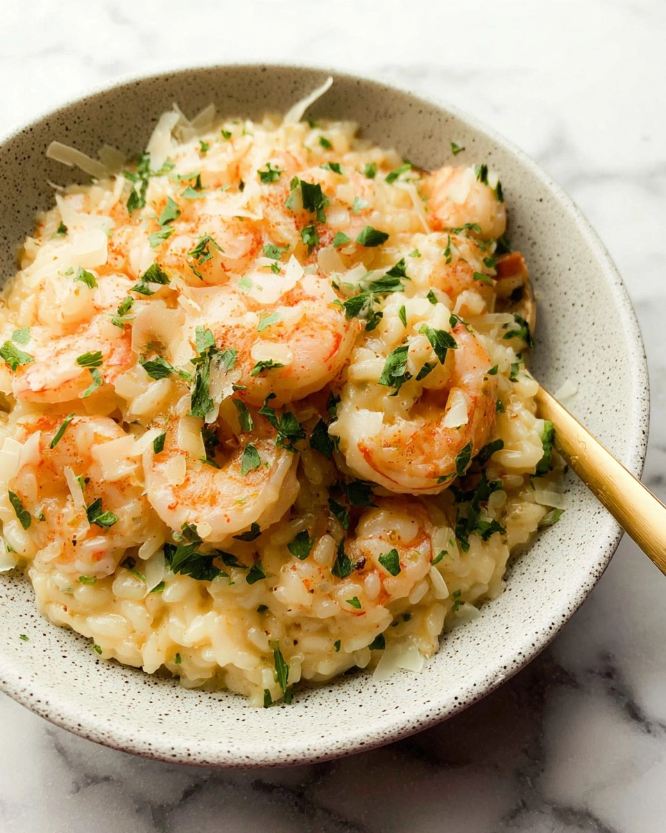 Lemon Garlic Shrimp Risotto 115 Lemon Garlic Shrimp Risotto