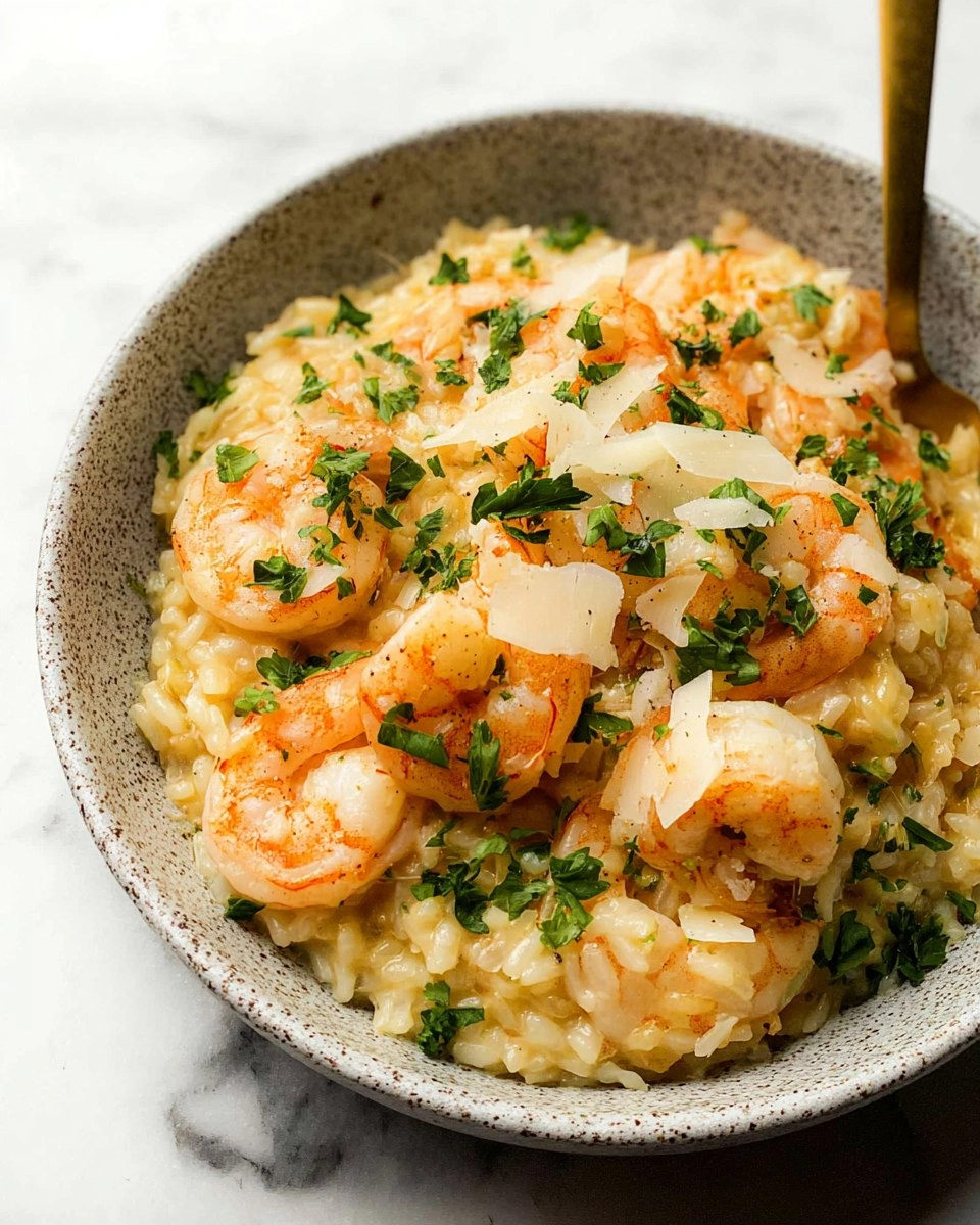 Lemon Garlic Shrimp Risotto 116 Lemon Garlic Shrimp Risotto