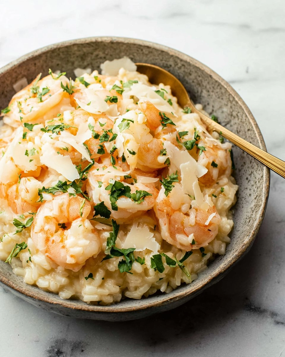 Lemon Garlic Shrimp Risotto 117 Lemon Garlic Shrimp Risotto