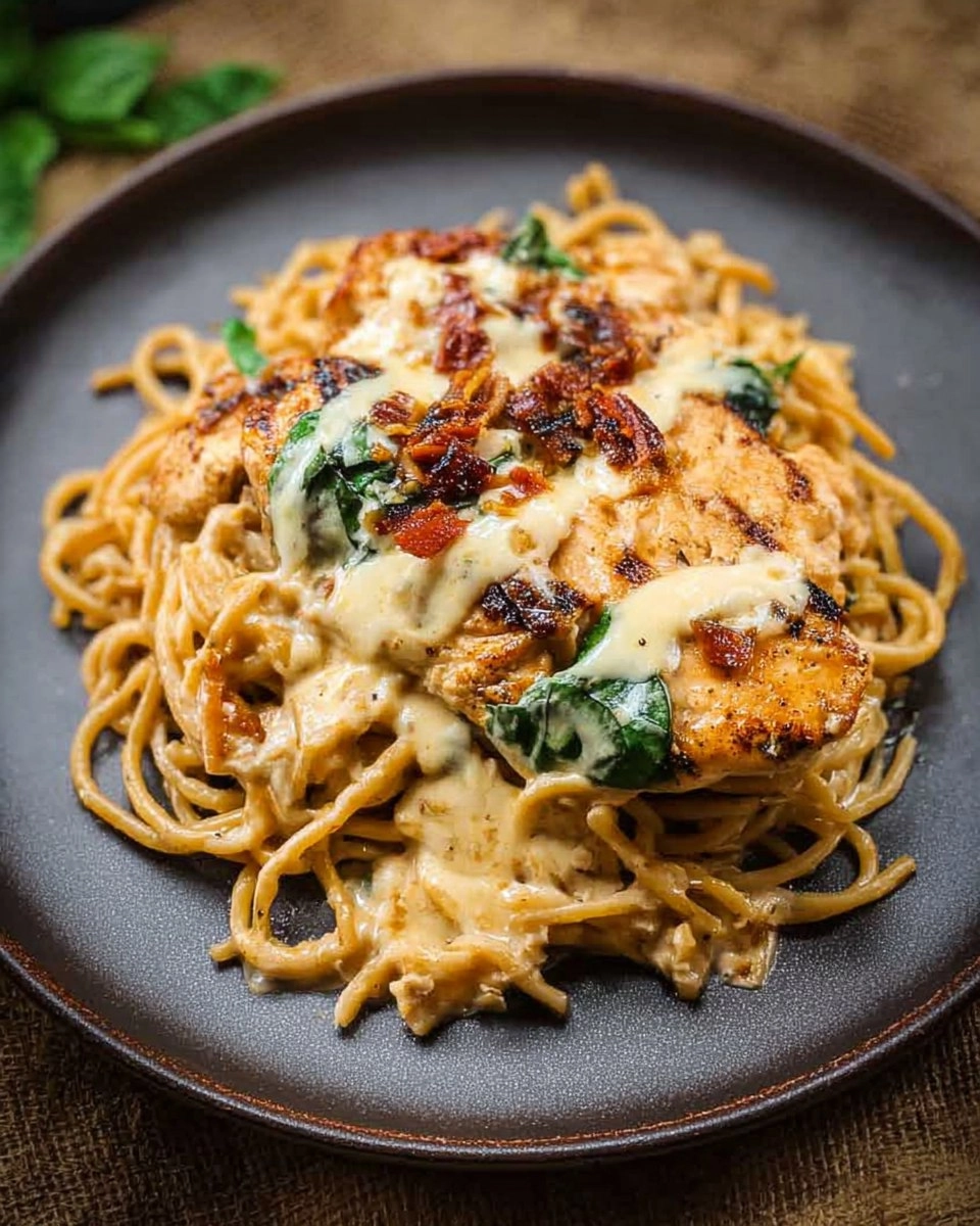 Monterey Chicken Spaghetti