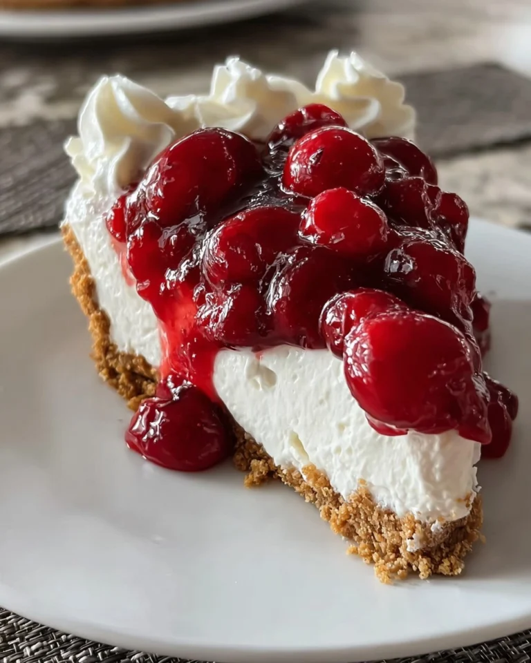 No-Bake-Cherry-Cheesecake-Recipe