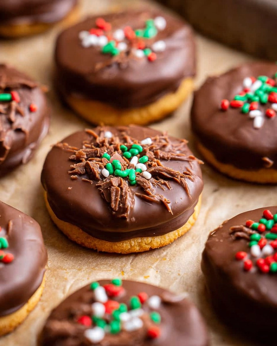 Reese Cup Ritz Cracker Cookies