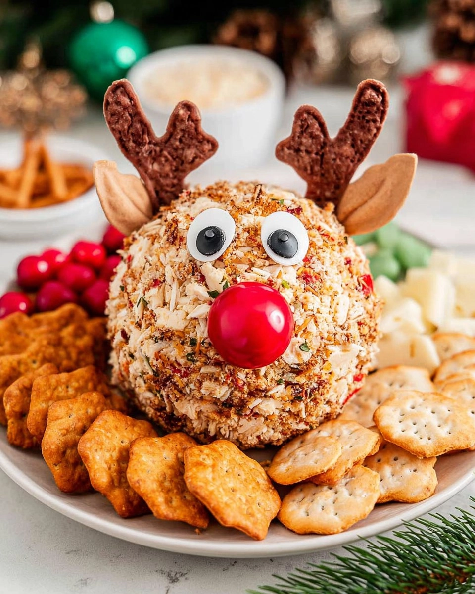 Reindeer Cheese Ball