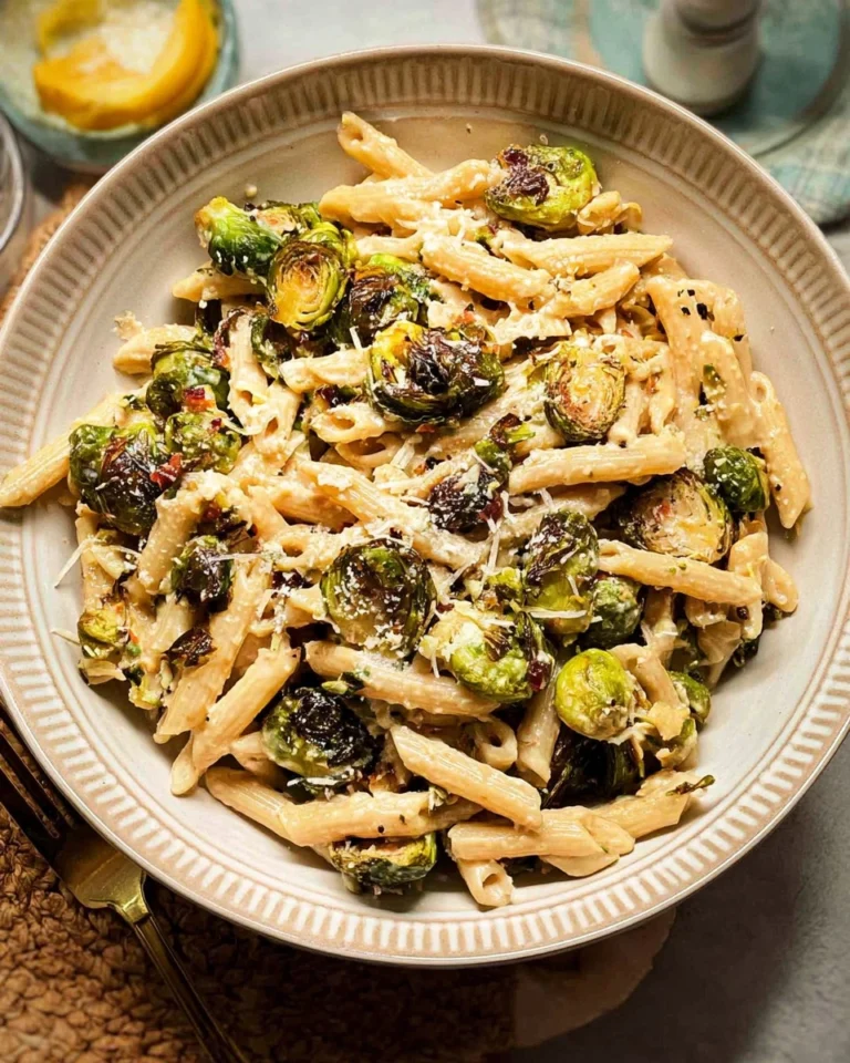 Roasted-Brussels-Sprouts-Pasta-Recipe