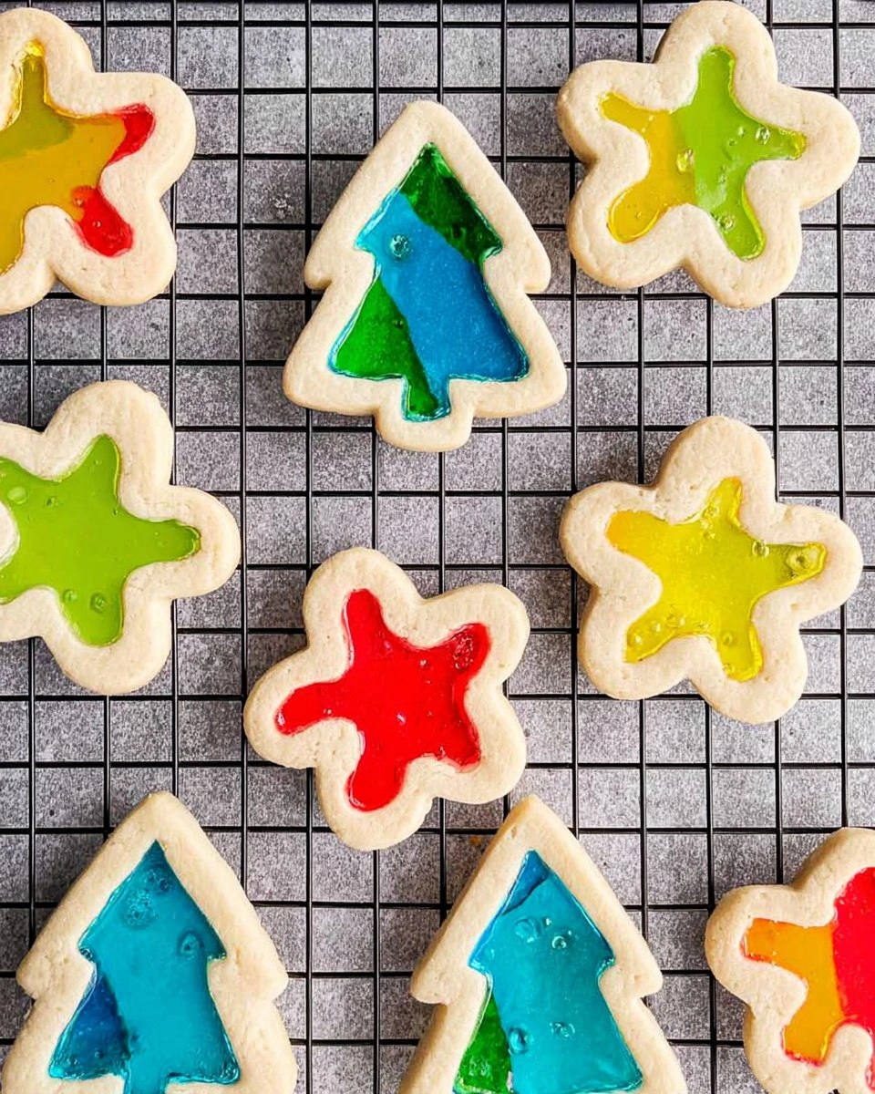 Stained Glass Cookies