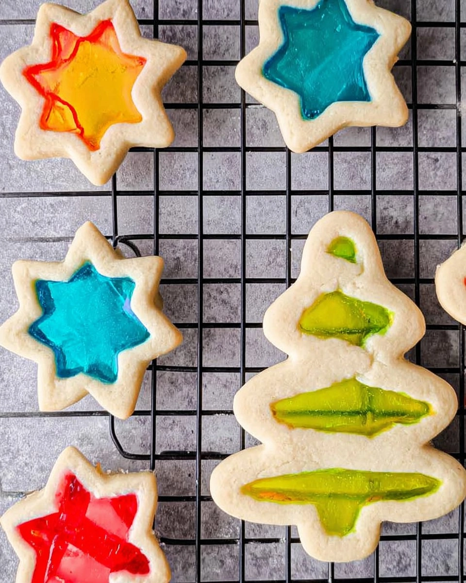 Stained Glass Cookies