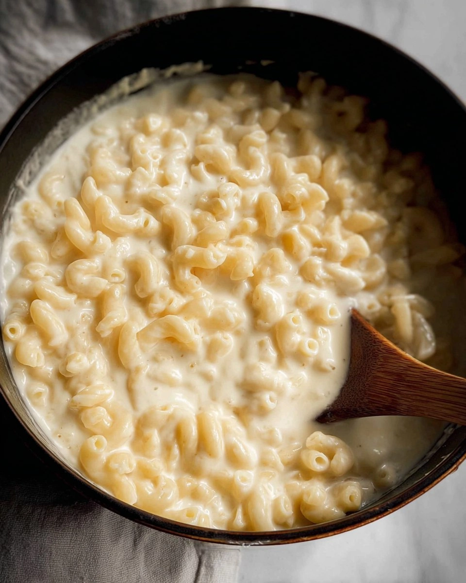 Stovetop Mac and Cheese with White Cheddar