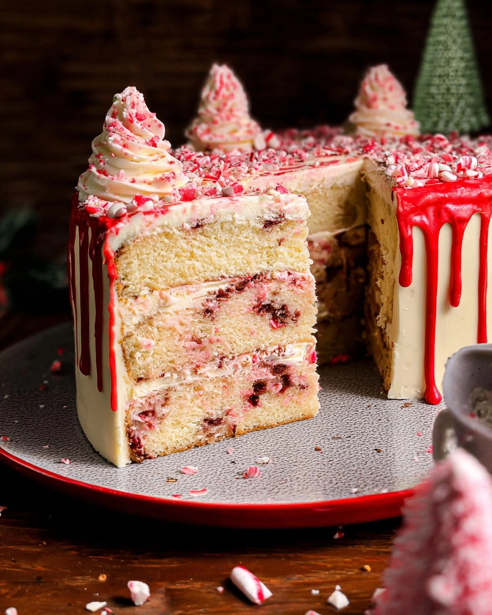 White Chocolate Peppermint Cake 135 White Chocolate Peppermint Cake