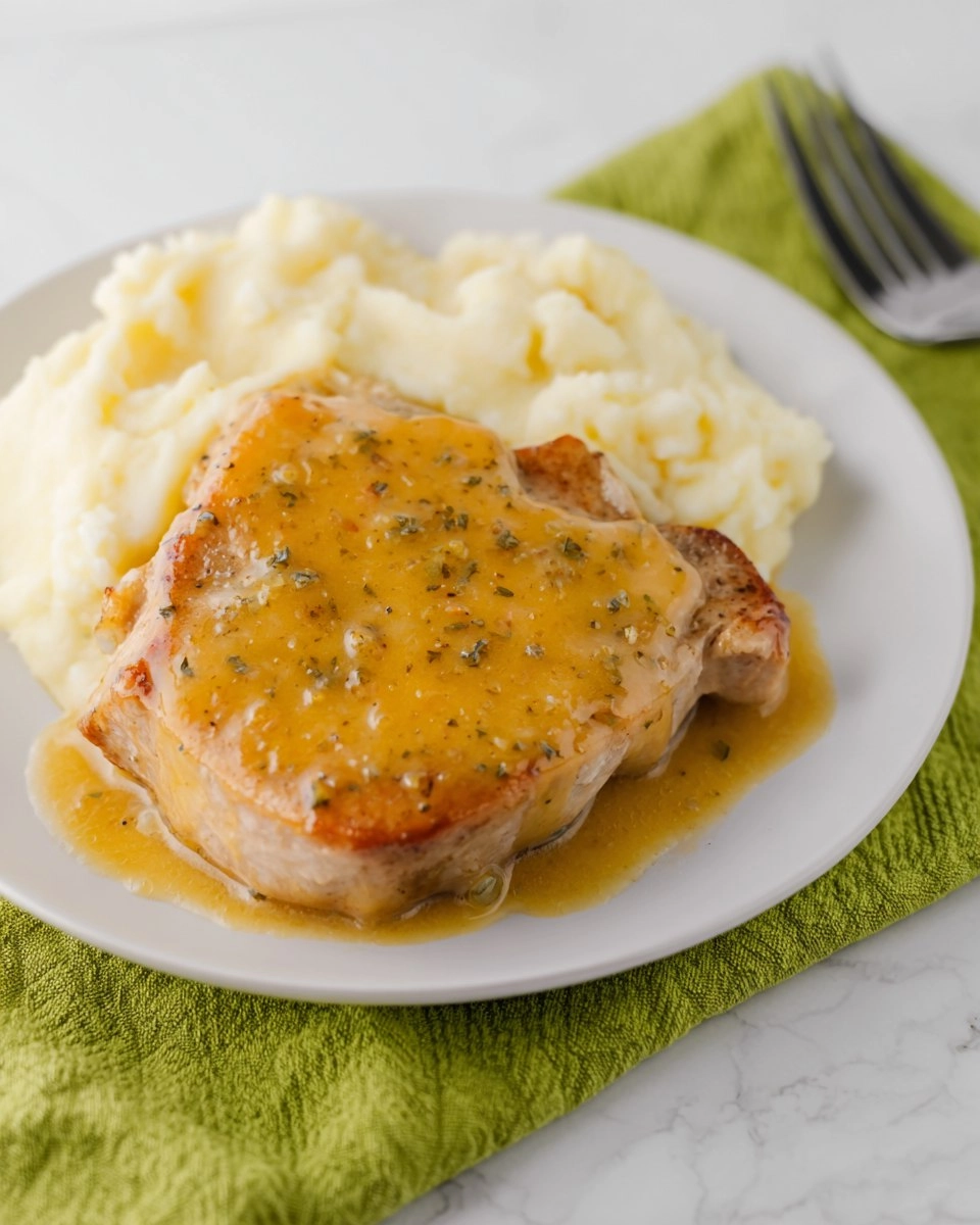 4-Ingredient Crockpot Ranch Pork Chops