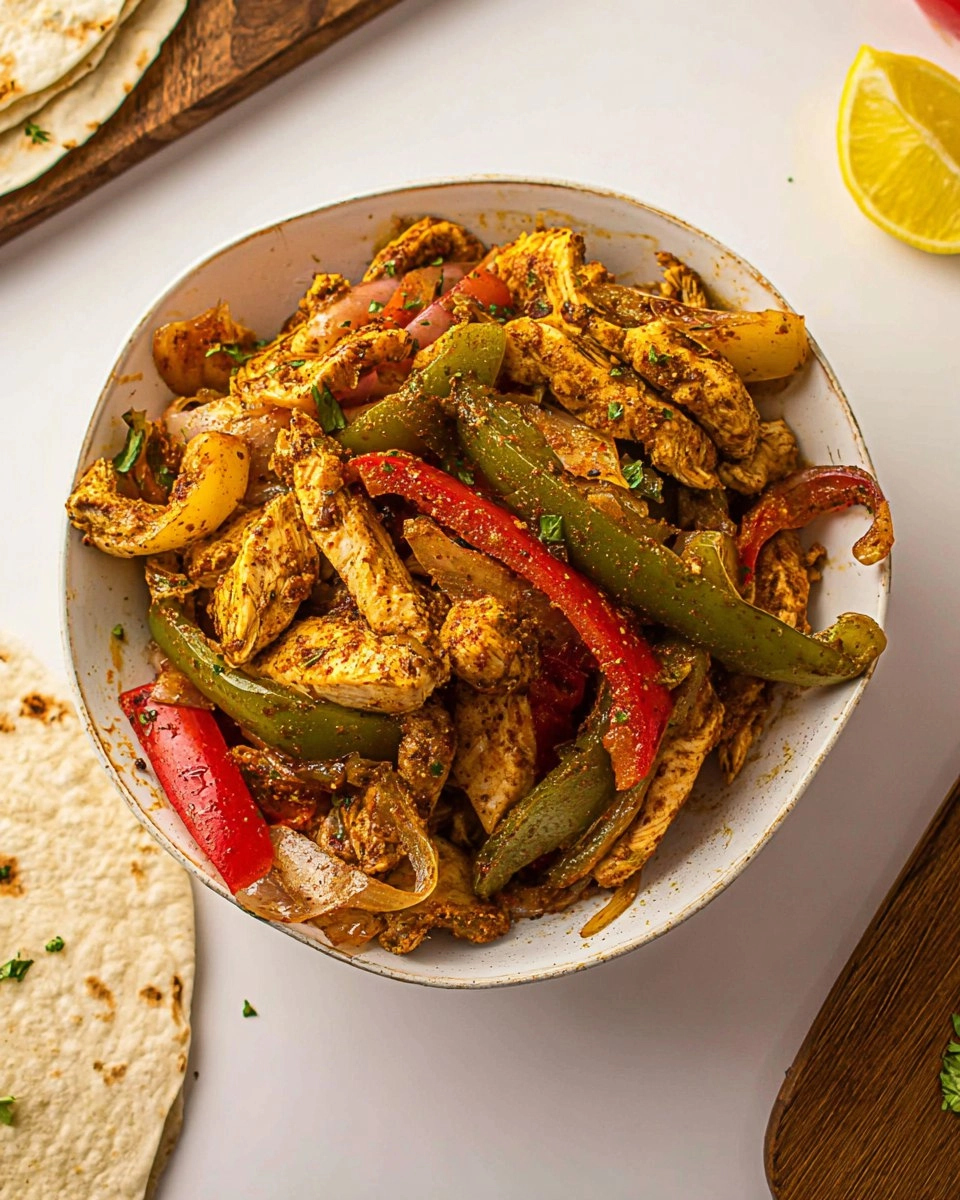 Air Fryer Chicken Fajitas