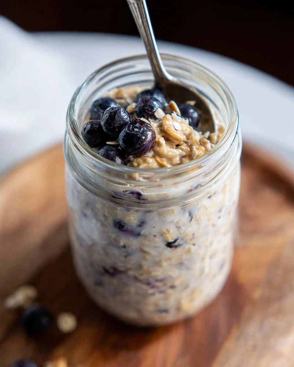 Blueberry Overnight Oats 65 Blueberry Overnight Oats