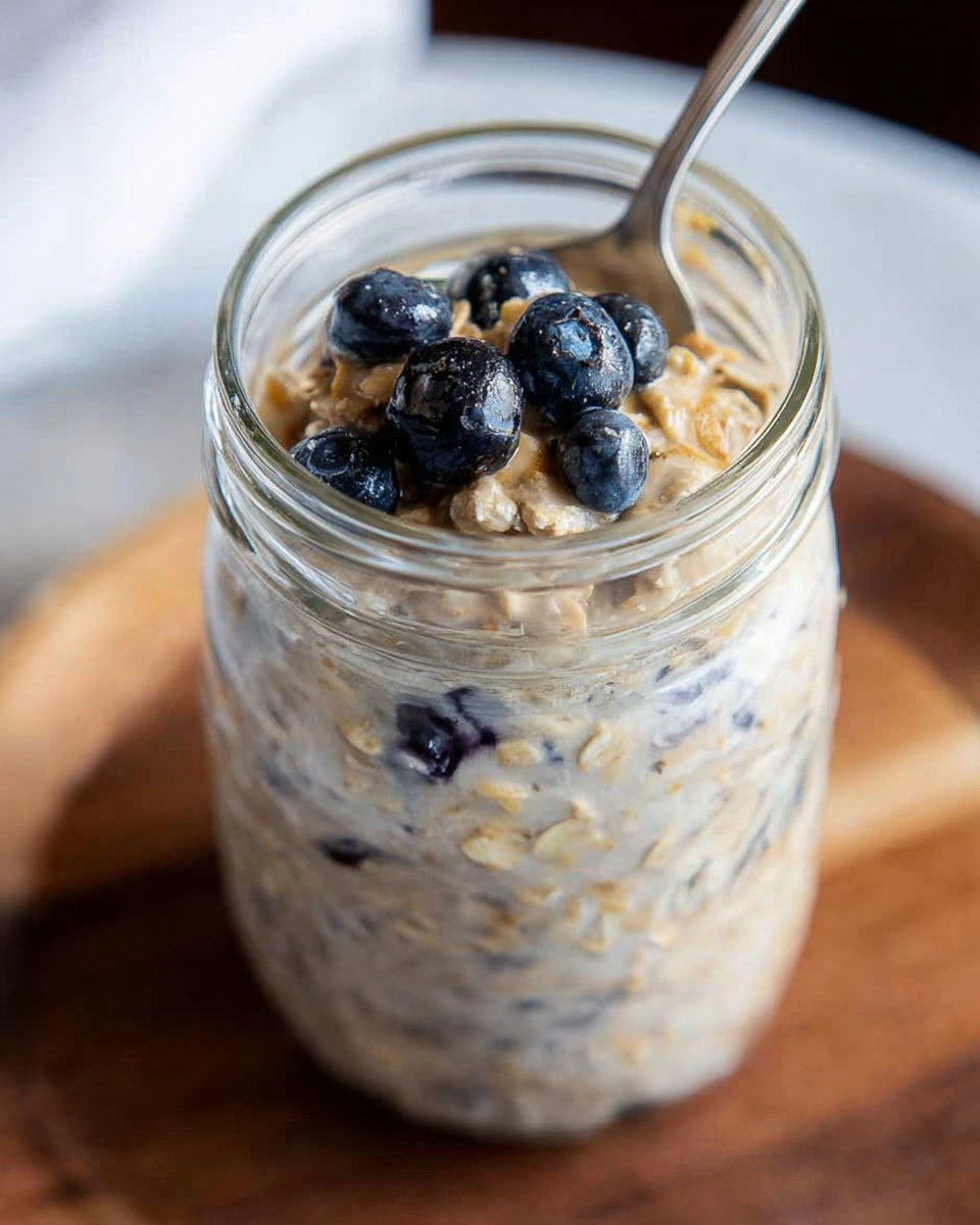 Blueberry Overnight Oats 66 Blueberry Overnight Oats