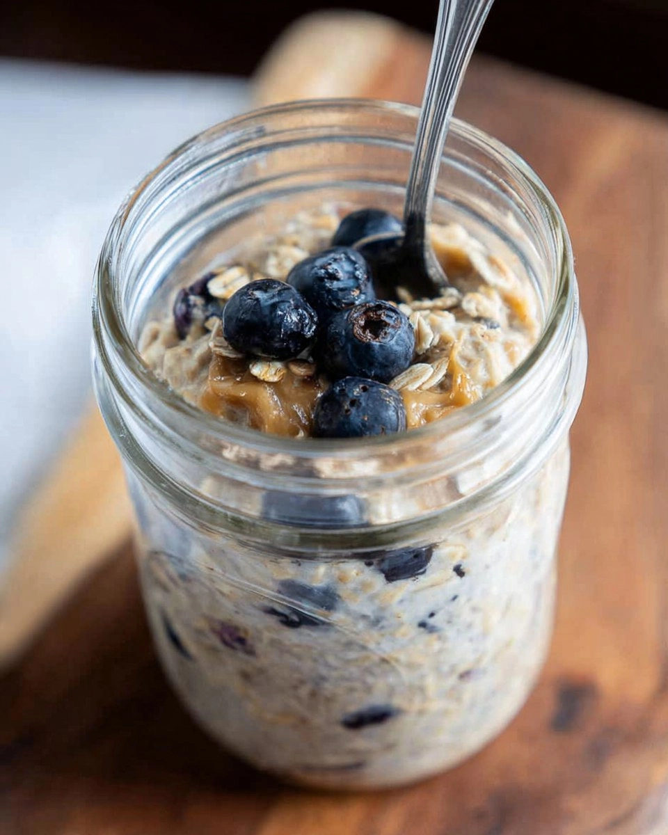 Blueberry Overnight Oats 67 Blueberry Overnight Oats