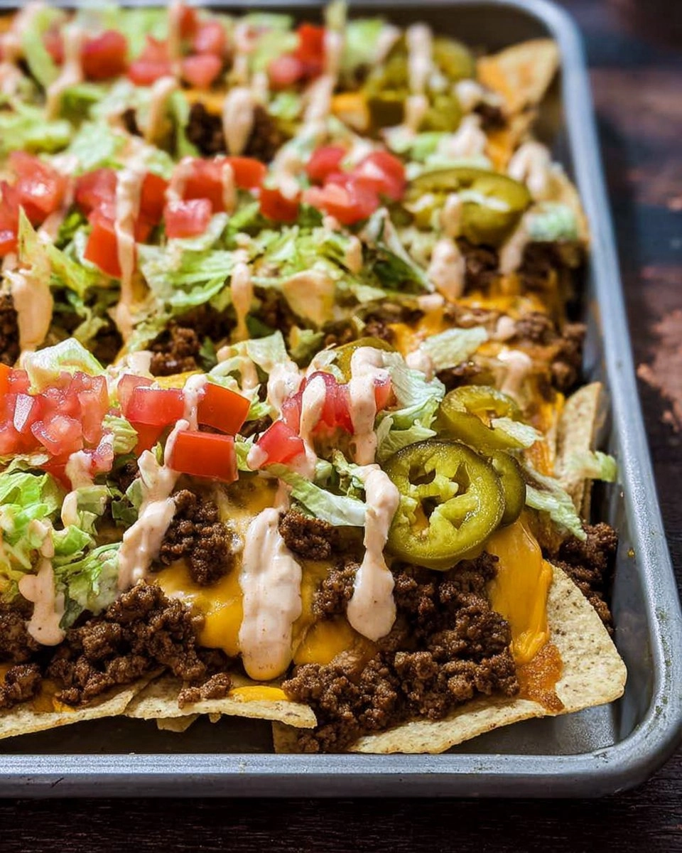 Cheeseburger Nachos
