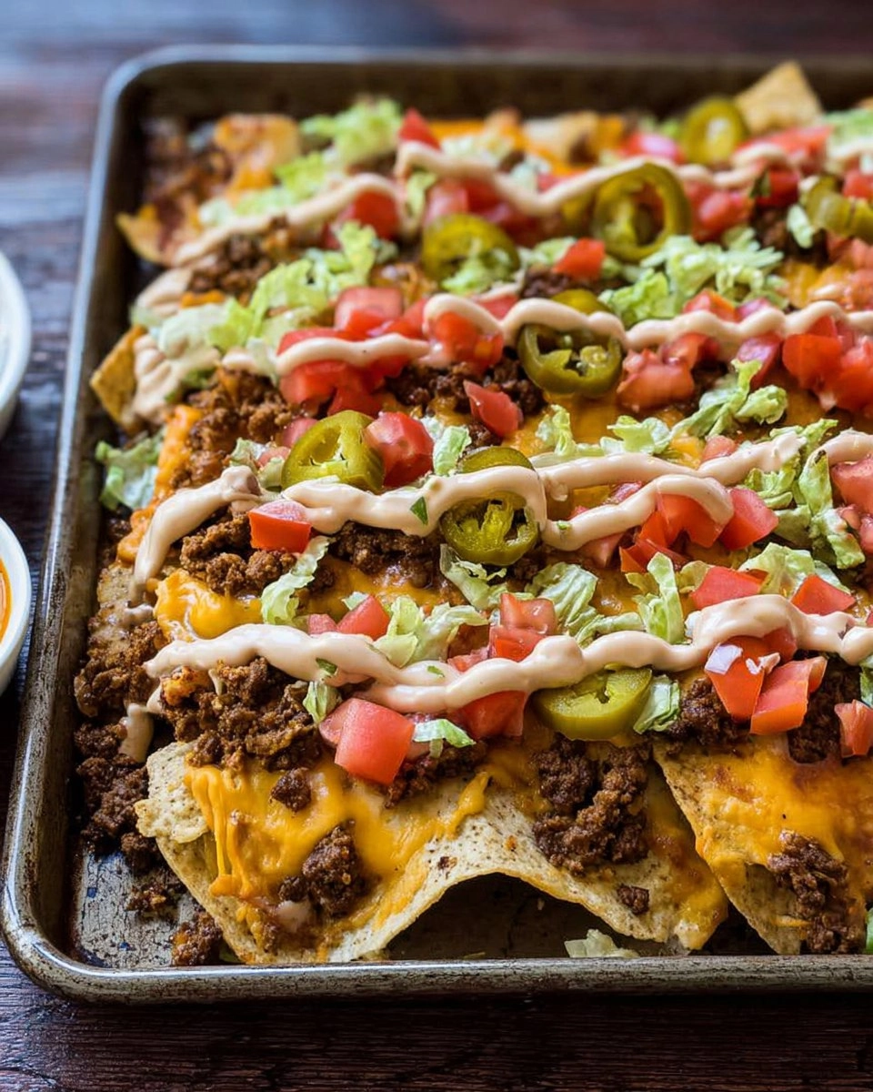 Cheeseburger Nachos