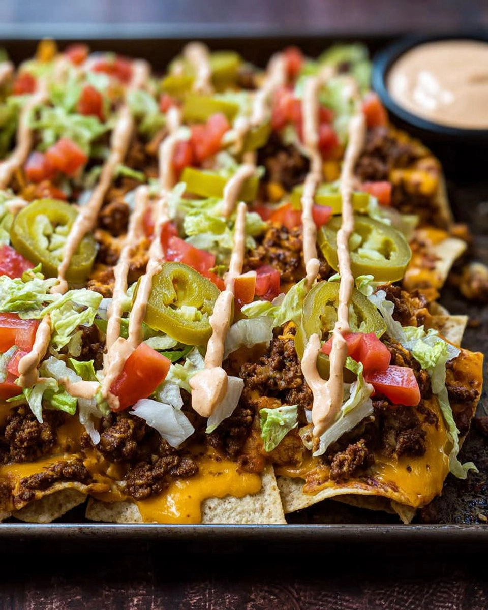 Cheeseburger Nachos