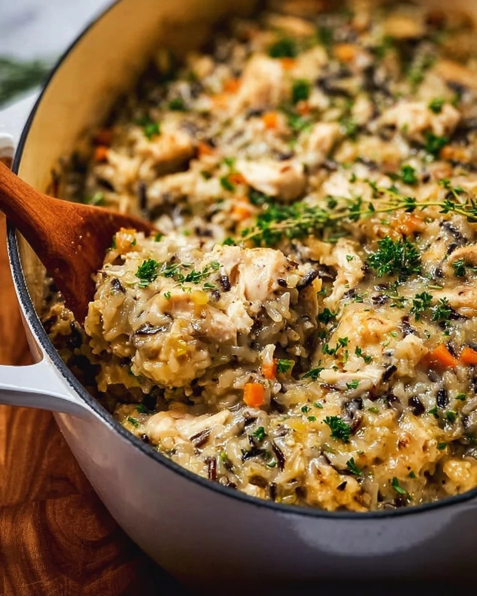 Chicken Wild Rice Casserole
