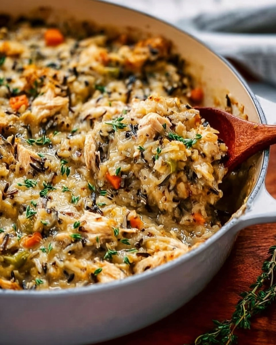 Chicken Wild Rice Casserole