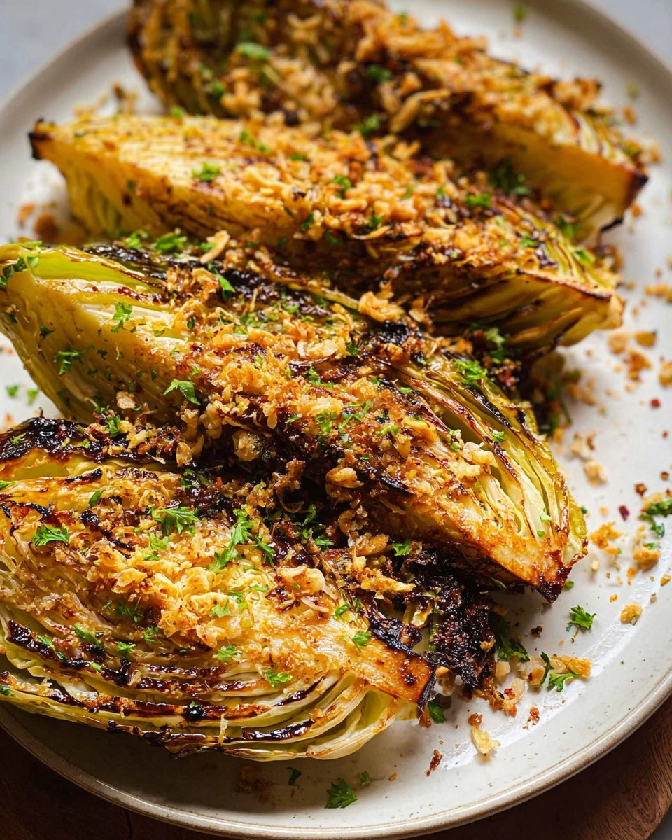 Chilli Garlic Butter Roasted Cabbage Wedges 90 Chilli Garlic Butter Roasted Cabbage Wedges