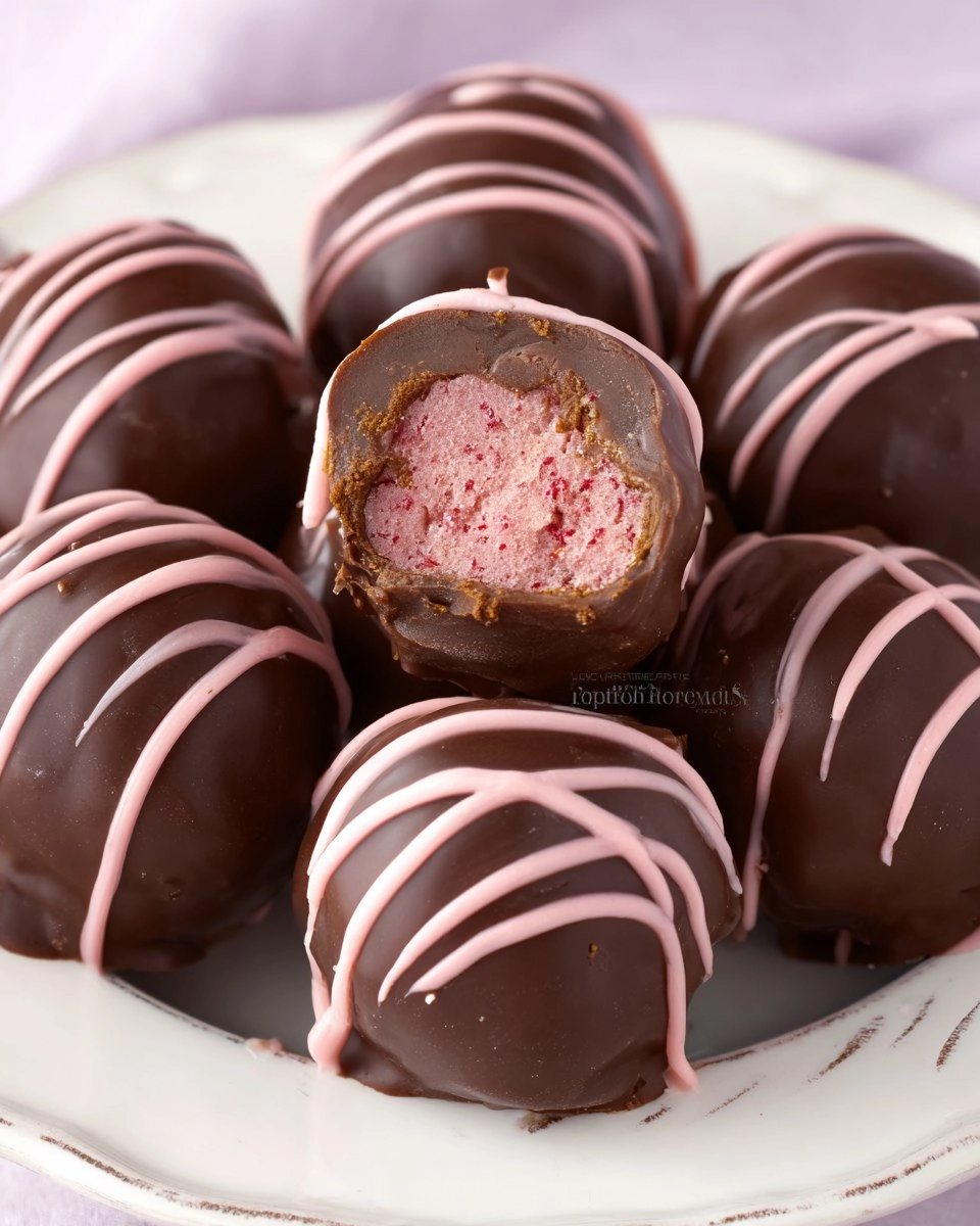 Chocolate Raspberry Truffles