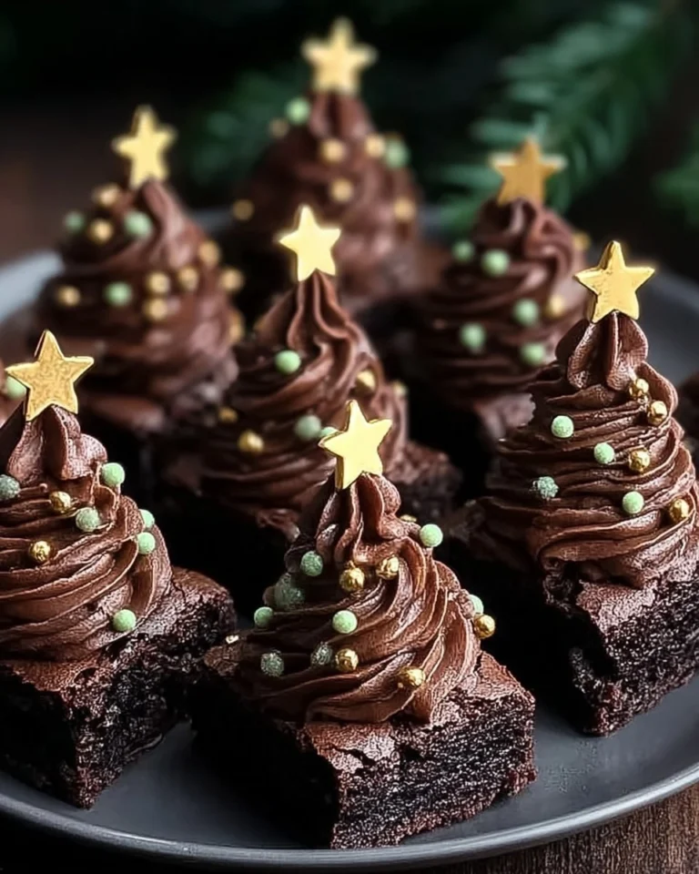 Christmas-Tree-Brownies-with-Chocolate-Buttercream-Bliss-Recipe