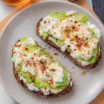 Cottage-Cheese-Toast-With-Avocado-and-Hot-Honey-Recipe