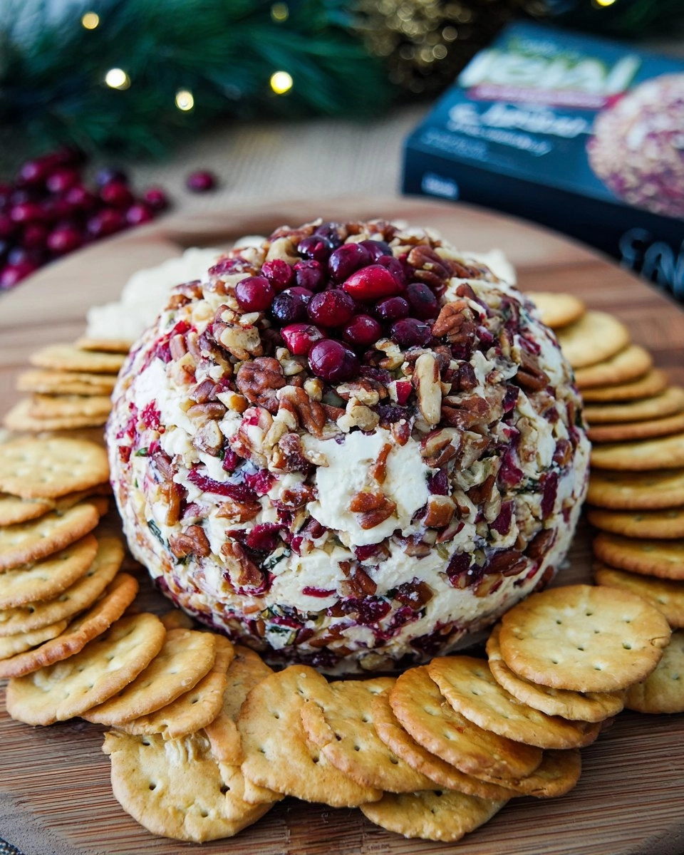 Cranberry Pecan Cheese Ball