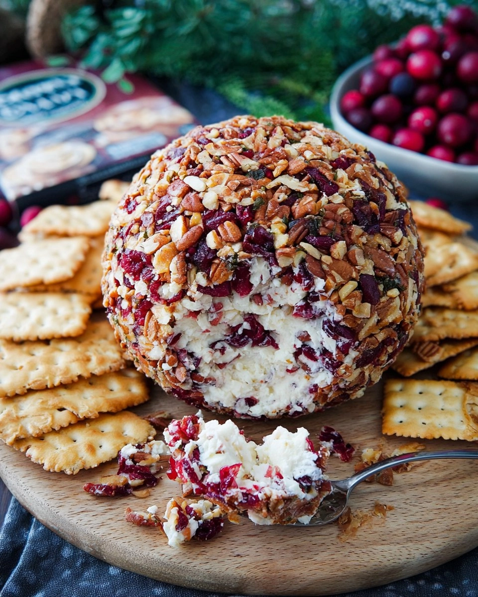Cranberry Pecan Cheese Ball