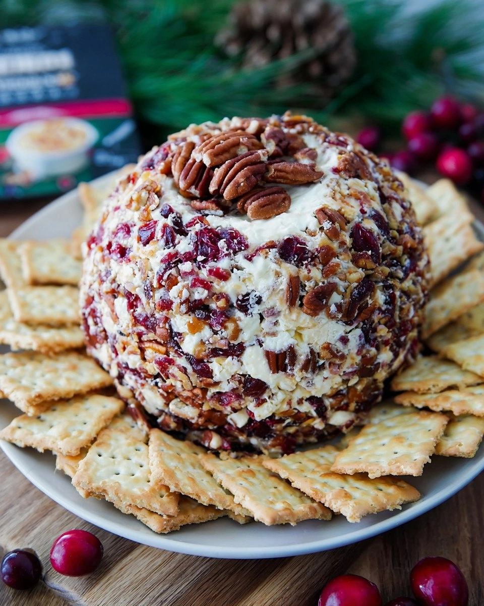 Cranberry Pecan Cheese Ball