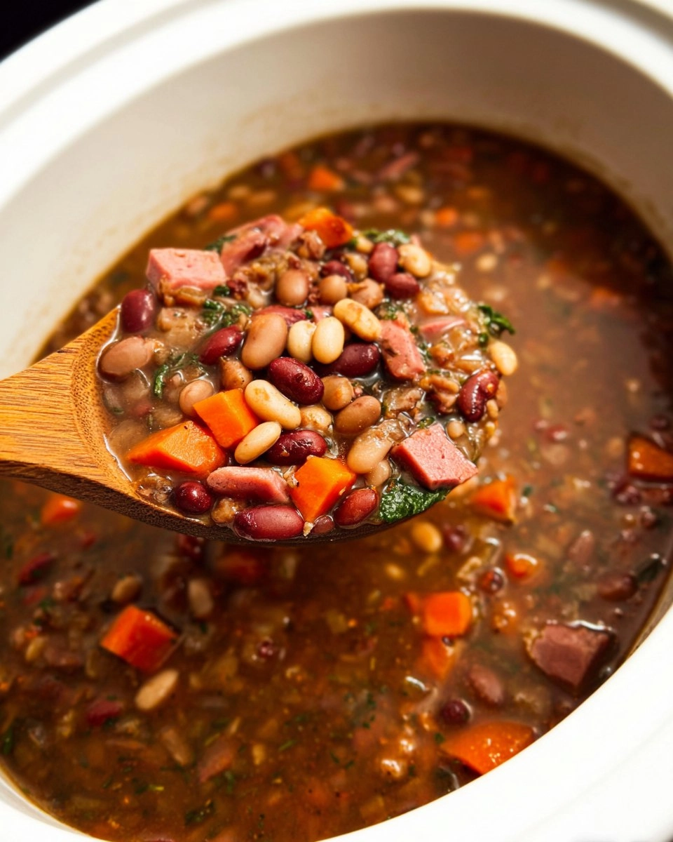 Crockpot 15 Bean Soup