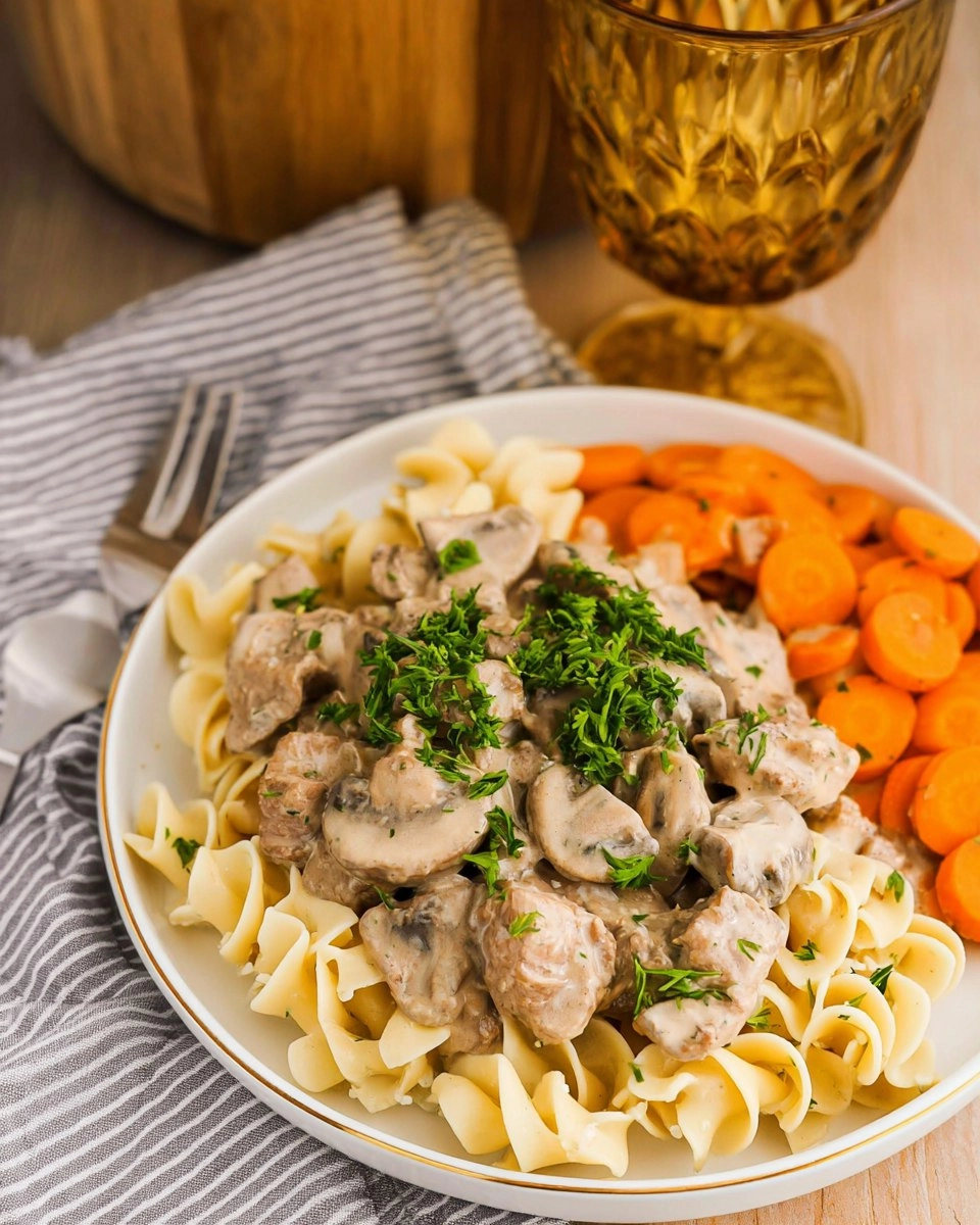 Crockpot Beef Stroganoff 111 Crockpot Beef Stroganoff