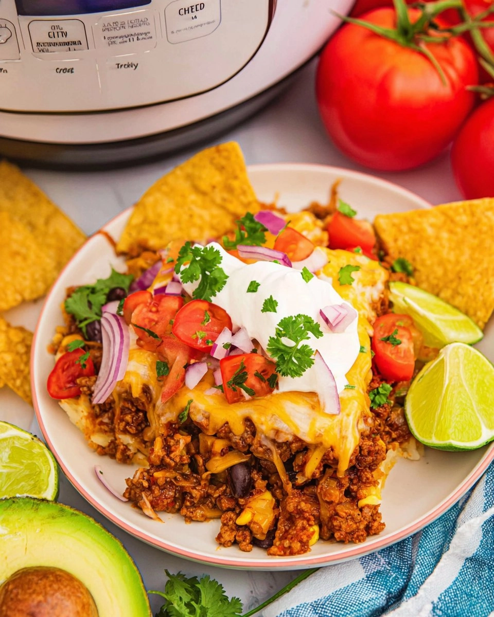 Crockpot Taco Casserole 111 Crockpot Taco Casserole