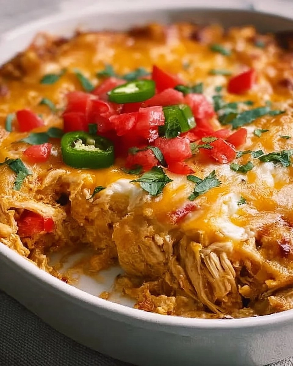 Easy Chicken Fajita Casserole