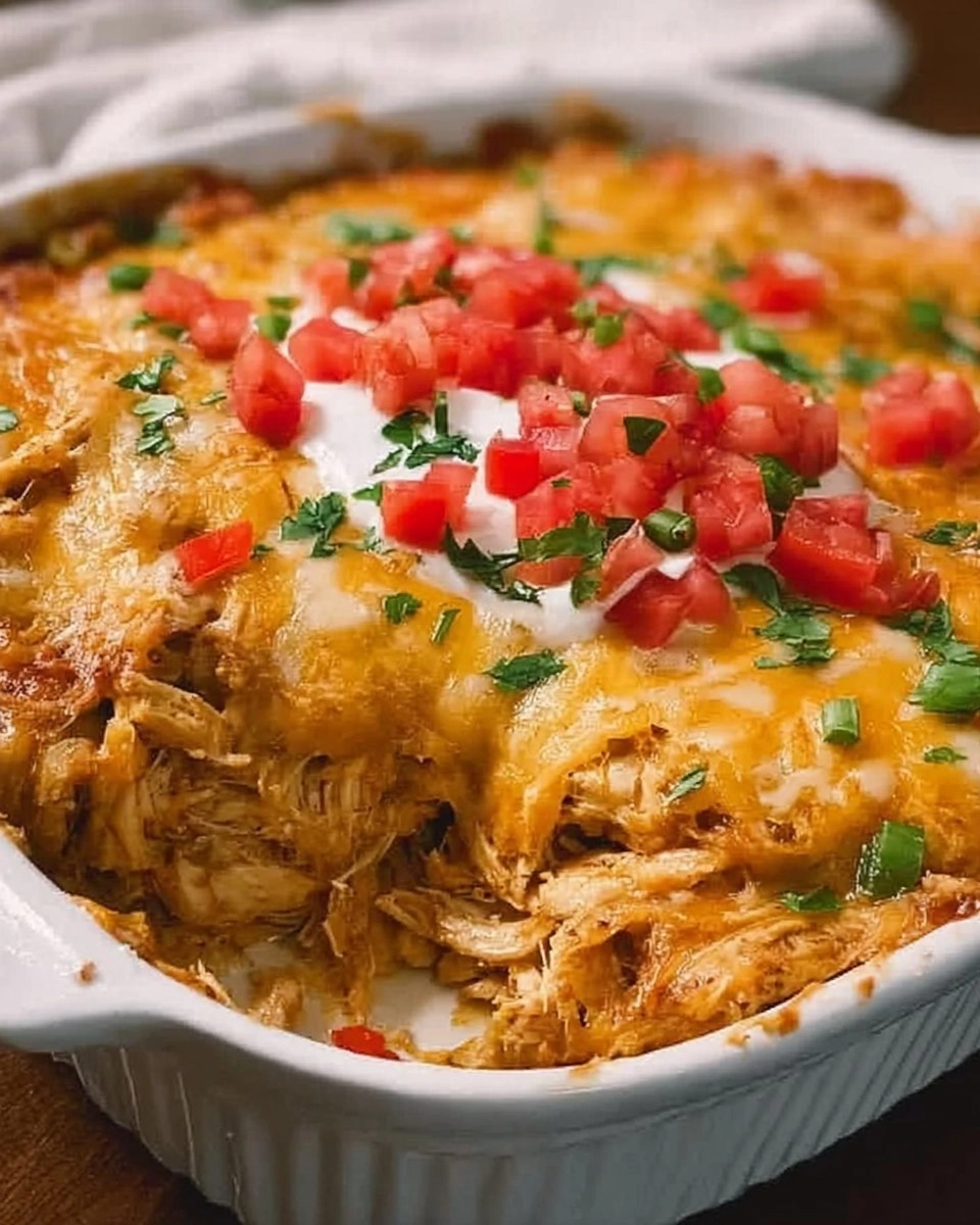 Easy Chicken Fajita Casserole
