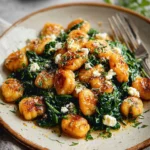 Easy-Crispy-Gnocchi-With-Spinach-And-Feta-A-Childhood-Memory-In-Flavor-Recipe