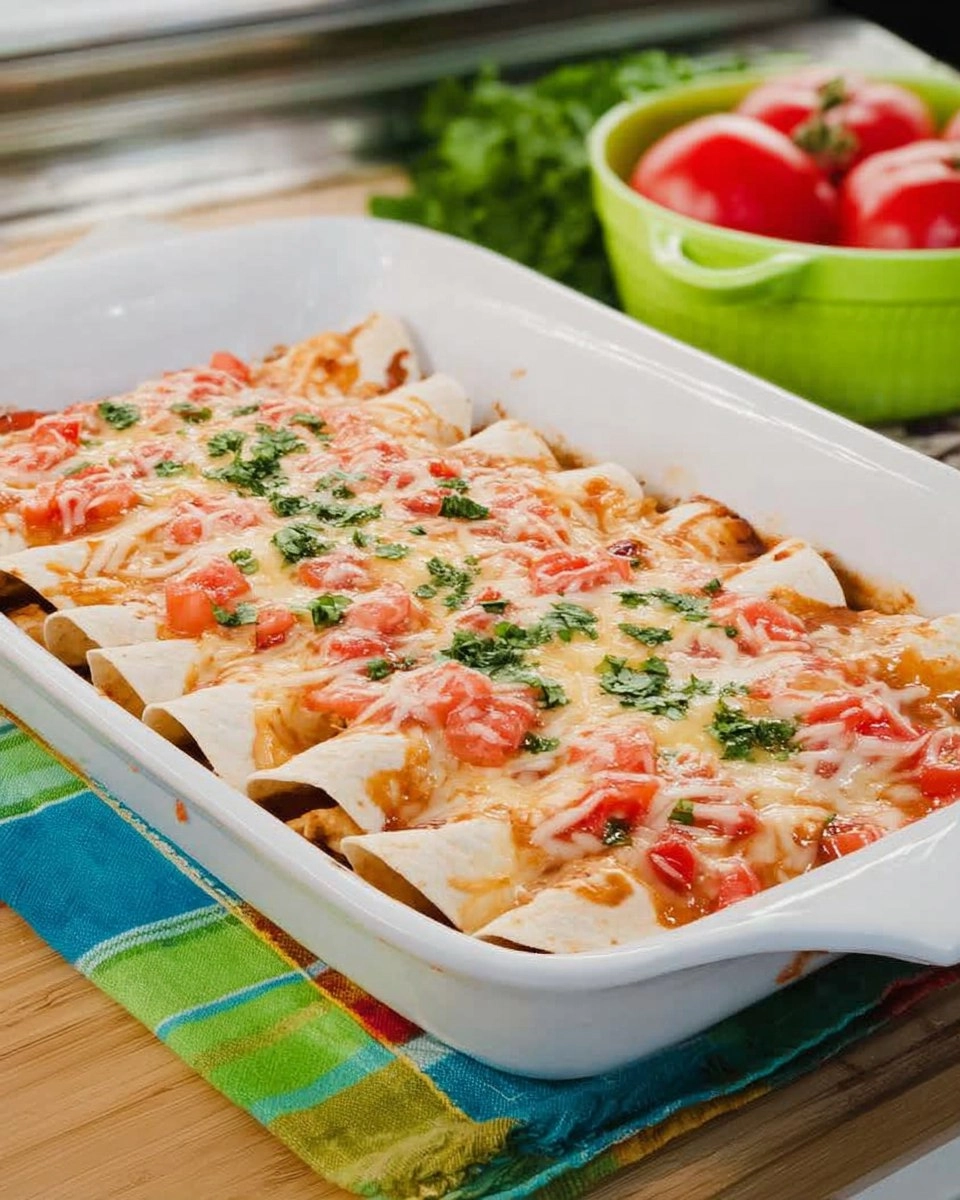 Easy Healthy Chicken Enchiladas